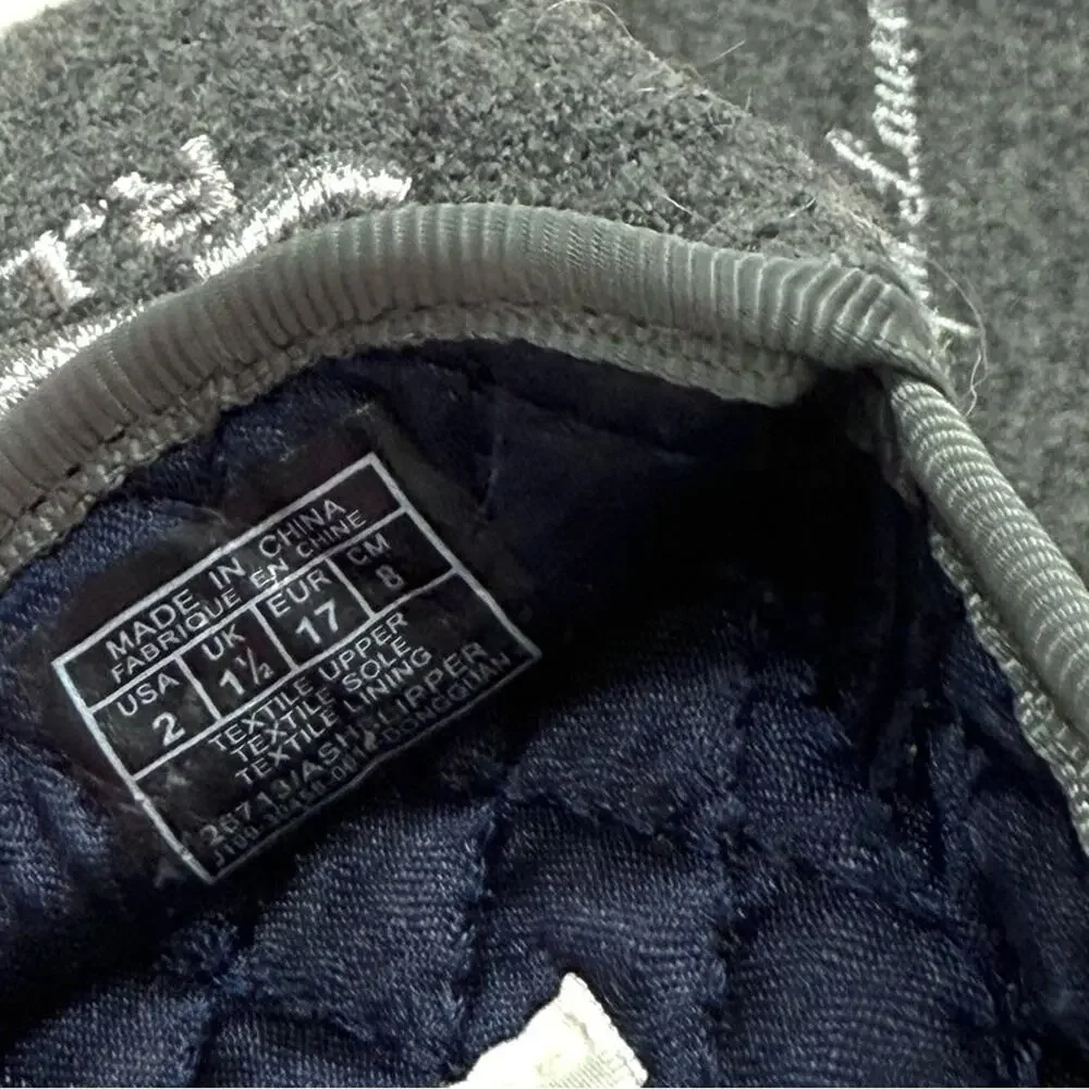 Ralph Lauren Skull & Crossbones Smoking Slippers